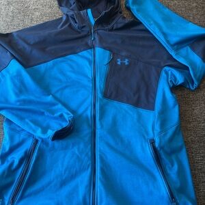 Under Armour Men's Blue and Navy Performance Jacket